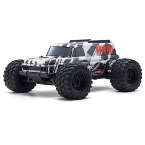 Remote-controlled monster truck with design