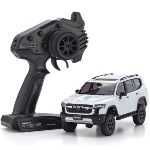 Kyosho Mini-Z 4x4 Toyota Land Cruiser 300 GR SPORT Precious White Pearl RTR 1:24 RC Crawler