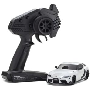 Kyosho Mini-Z AWD Toyota GR Supra TRD Aero Readyset - White Metallic - 32626W