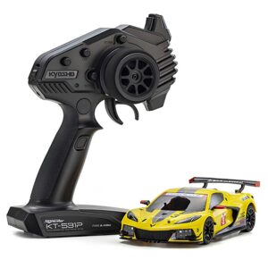 Kyosho Mini-Z RWD MR-03 Chevrolet Corvette C8.R RTR Readyset Yellow