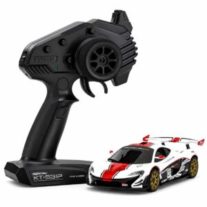 Kyosho Mini-Z RWD MR-03 McLaren P1 GTR Readyset - White/Red**
