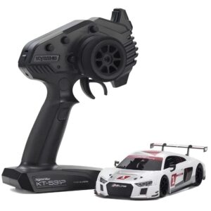 Kyosho Mini-Z RWD MR-04 Audi R8 LMS 2015 Readyset - White - 32357AS