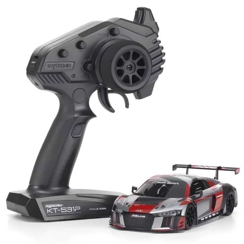 Kyosho Mini-Z MR-04 Audi R8 LMS Rot/Grau Kyosho Mini-Z RWD MR-04 Audi R8 LMS 2016 Readyset - Gray/Red - 32357RGB 1 Kyosho Mini-Z RWD MR-04 Audi R8 LMS 2016 Readyset - Gray/Red - 32357RGB