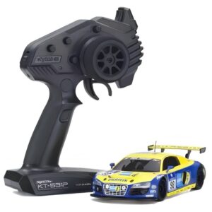 Kyosho Mini-Z RWD MR-04 Audi R8 LMS Phoenix Racing NBR 2010 #98 Readyset - 32371BT