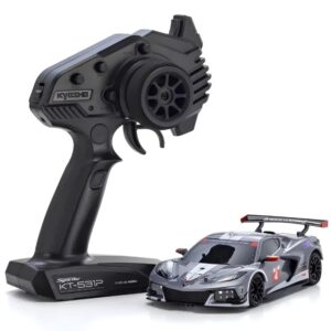 Kyosho Mini-Z RWD MR-04 Corvette C8-R - Gunmetal/White