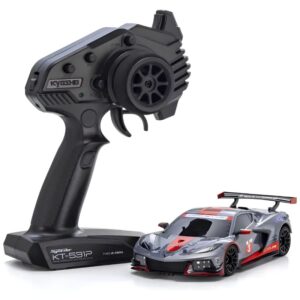 Kyosho Mini-Z RWD MR-04 Corvette C8-R Readyset - Gunmetal/Red