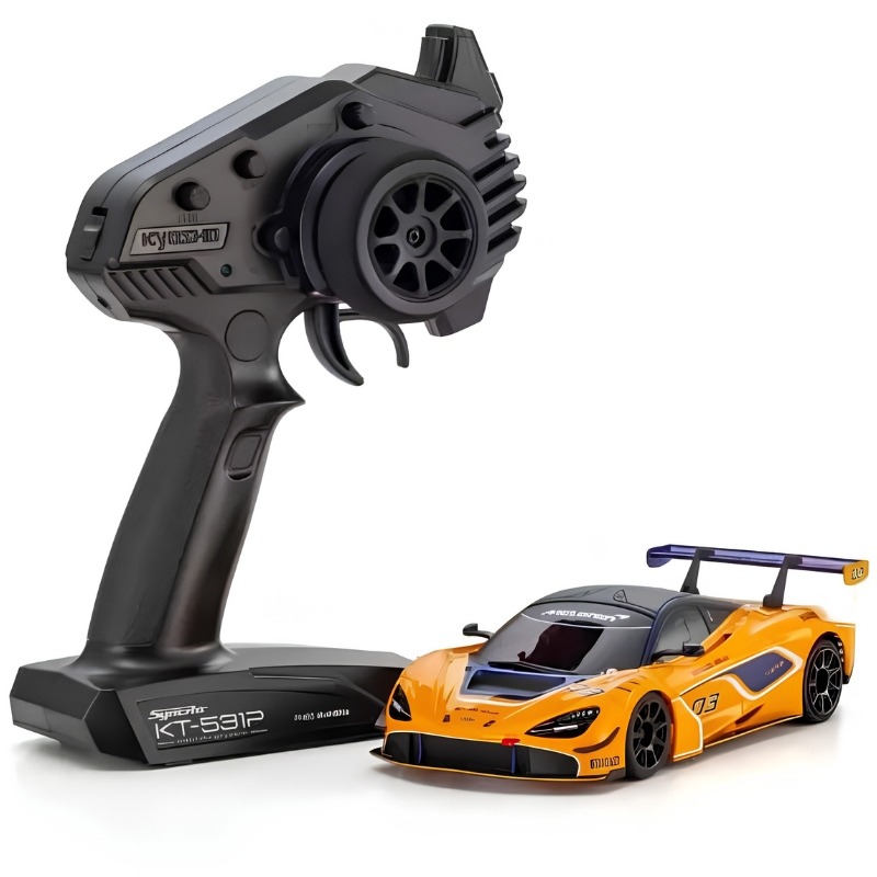 Kyosho Mini-Z RWD MR-04 McLaren 720S GT3 #03 Readyset - Orange - 32364OR 1 Kyosho Mini-Z RWD MR-04 McLaren 720S GT3 #03 Readyset - Orange - 32364OR