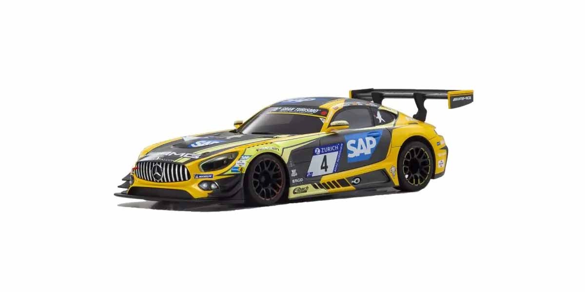 Kyosho Mini-Z RWD MR-04 Mercedes-AMG GT3 No.4 Nürburgring 24H 2018 Readyset - 32367YBK 2 Kyosho Mini-Z RWD MR-04 Mercedes-AMG GT3 No.4 Nürburgring 24H 2018 Readyset - 32367YBK
