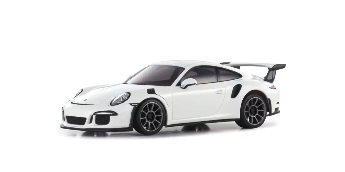 Kyosho Mini-Z RWD MR-04 Porsche 911 GT3 RS Readyset - White - 32358W 3 Kyosho Mini-Z RWD MR-04 Porsche 911 GT3 RS Readyset - White - 32358W