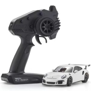 Kyosho Mini-Z RWD MR-04 Porsche 911 GT3 RS Readyset - White - 32358W