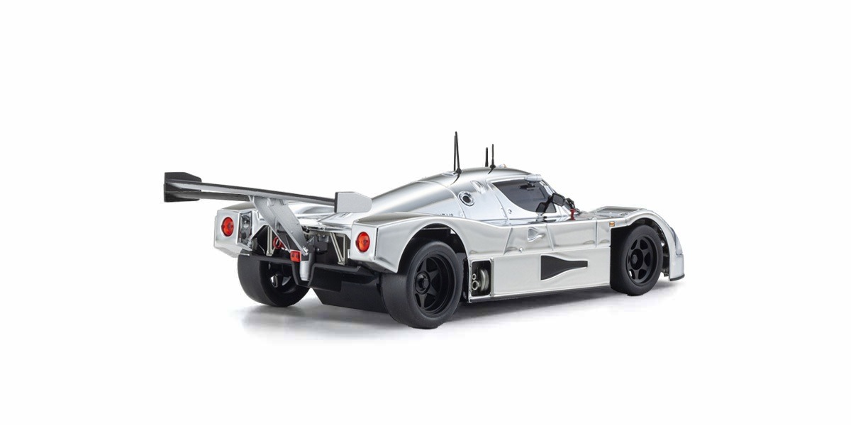 Kyosho Mini-Z RWD MR-04 Sauber Mercedes C9 Chrome Silver + Gyro Readyset - 32362CRG 4 Kyosho Mini-Z RWD MR-04 Sauber Mercedes C9 Chrome Silver + Gyro Readyset - 32362CRG