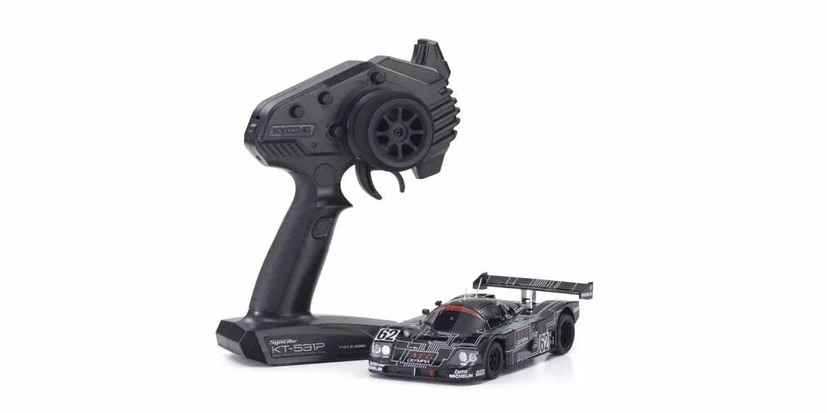 Kyosho Mini-Z RWD MR-04 Sauber Mercedes C9 No.62 AEG LM 1988 Readyset - 32362AG 2 Kyosho Mini-Z RWD MR-04 Sauber Mercedes C9 No.62 AEG LM 1988 Readyset - 32362AG