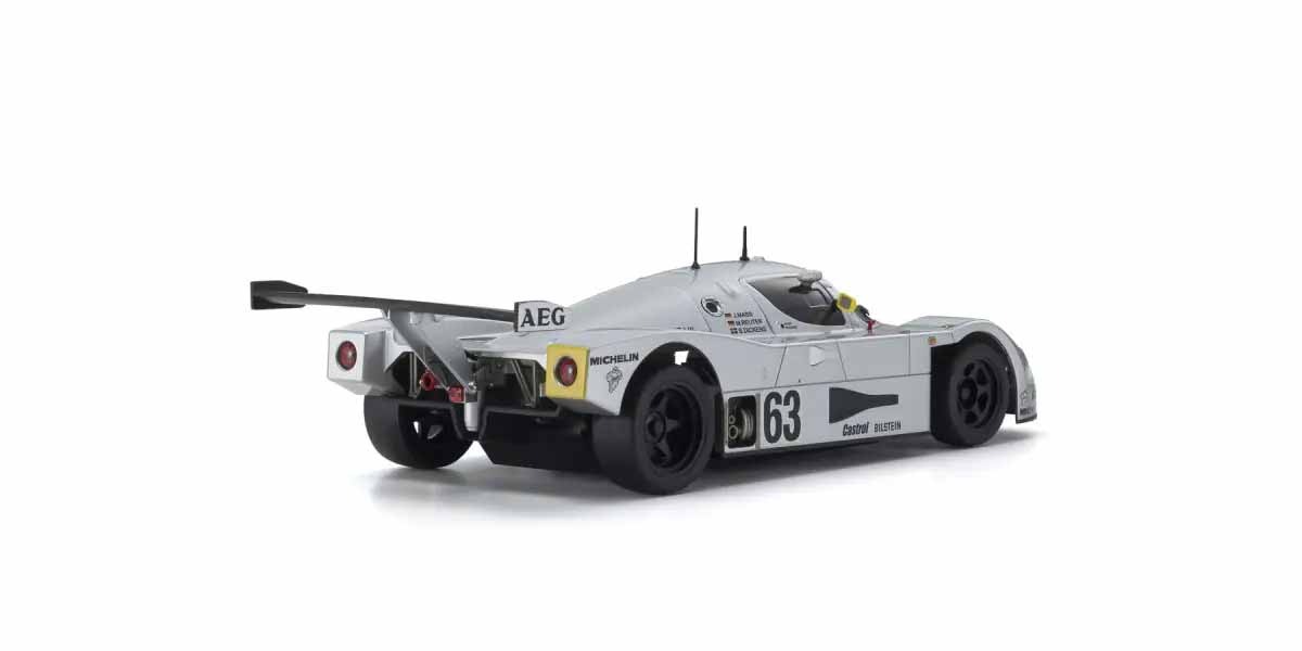 Kyosho Mini-Z RWD MR-04 Sauber Mercedes C9 No.63 Le Mans 1989 Winner Readyset - 32362S 2 Kyosho Mini-Z RWD MR-04 Sauber Mercedes C9 No.63 Le Mans 1989 Winner Readyset - 32362S