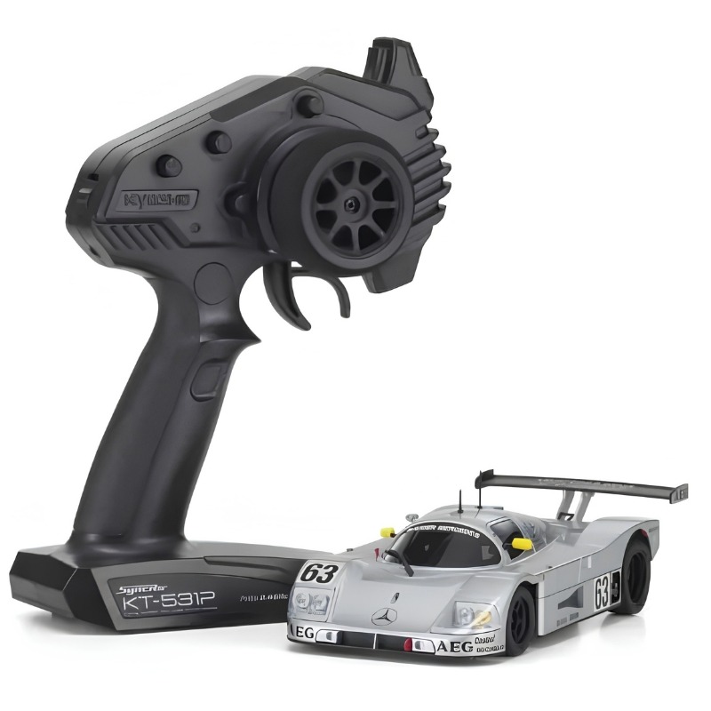 Kyosho Mini-Z RWD MR-04 Sauber Mercedes C9 No.63 Le Mans 1989 Winner Readyset - 32362S 1 Kyosho Mini-Z RWD MR-04 Sauber Mercedes C9 No.63 Le Mans 1989 Winner Readyset - 32362S