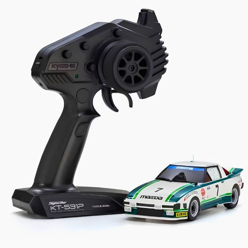 Kyosho Mini-Z RWD MR-04 Mazda Savanna RX-7 Daytona '79 No.7 RTR 1:28 RC Auto