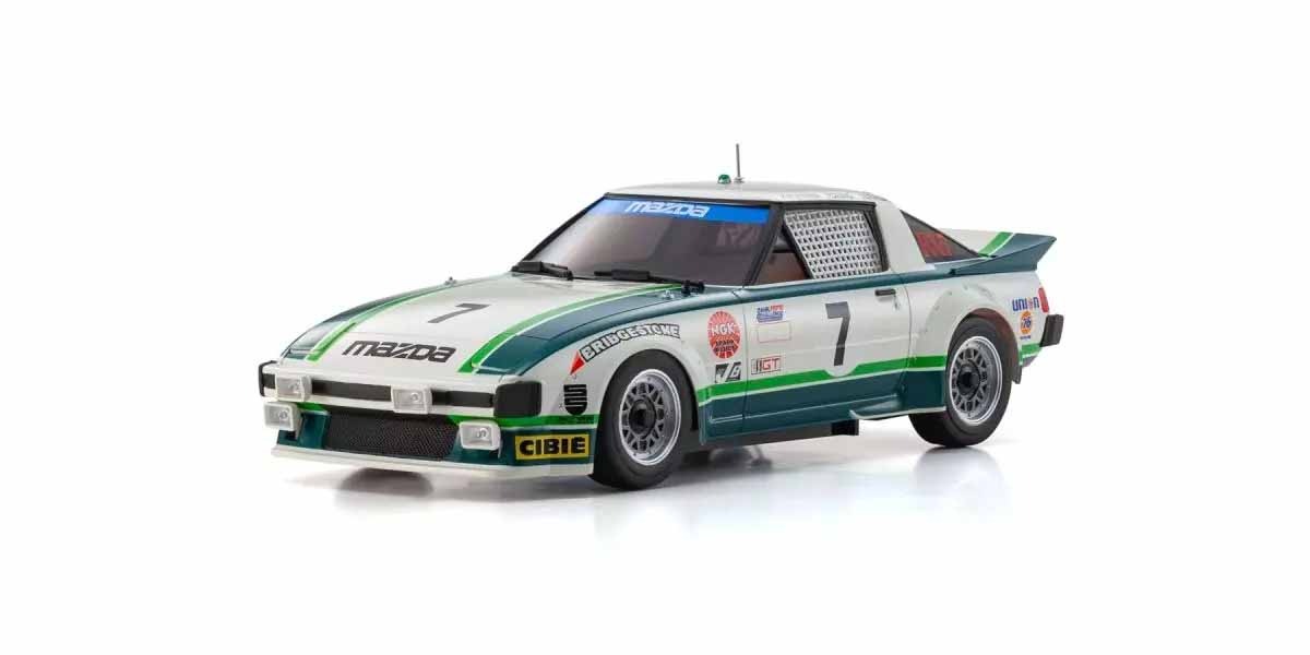 Kyosho Mini-Z RWD MR-04 Mazda Savanna RX-7 Daytona '79 No.7 RTR 1:28 RC Auto