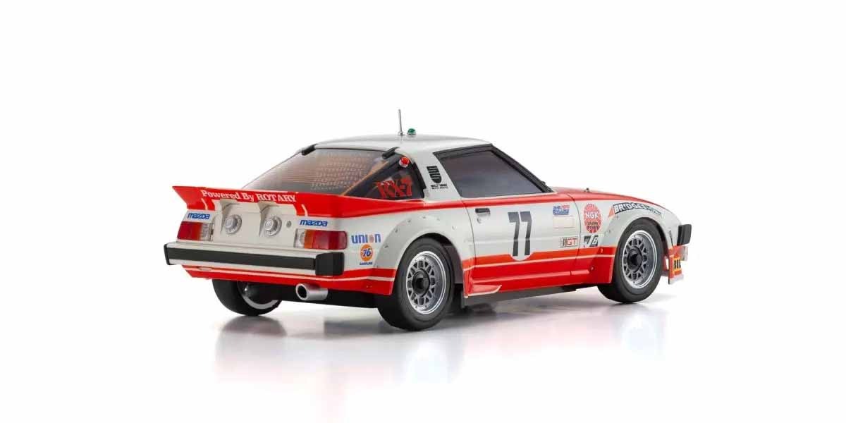 Kyosho Mini-Z RWD MR-04 Mazda Savanna RX-7 Daytona '79 No.77 RTR 1:28 RC Auto