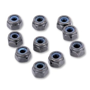 Nut M3 Nyloc Black (10) #U4650 Schumacher