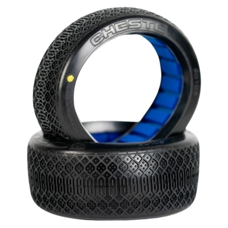 OGO - Cheste Clay (2) - 1:8 Bagi rehvid koos sisudega 1 OGO - Cheste Clay (2) - 1:8 Buggy Tires with Inserts