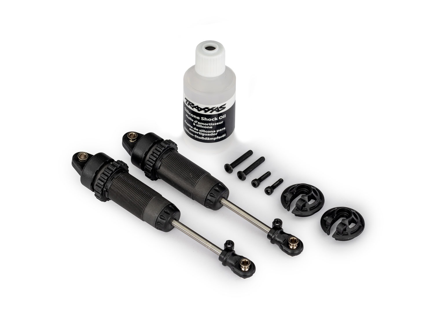Iskarisetti XX-Long GTR 1:10 (2) - Harmaa komposiitti - Traxxas 7462-GRAY 1 Shock Set XX-Long GTR 1:10 (2) - Gray Composite - Traxxas 7462-GRAY