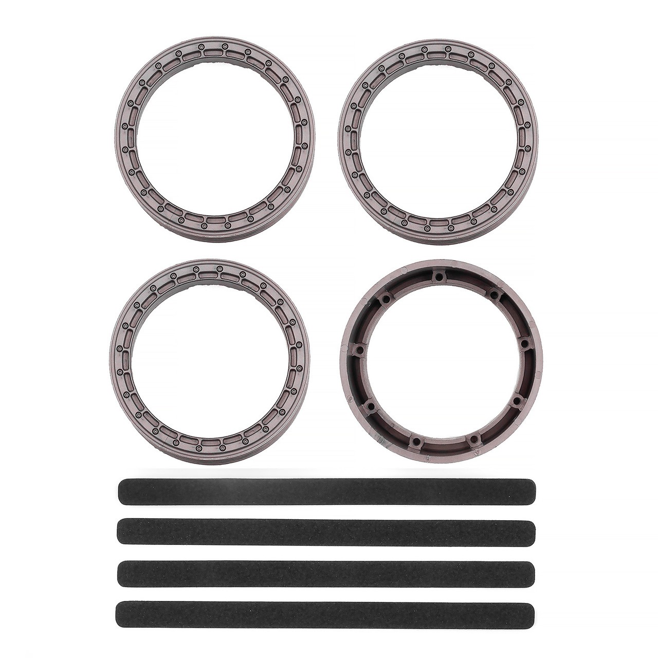 DC10 FT Adjustable Wheel Rims, bronze color - Team Associated 72245