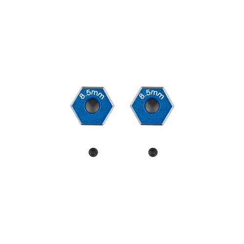 DC10 FT Aluminum Wheel Hexes, 8.5mm - Team Associated 72258