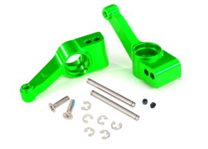 Green Aluminum Axle Carriers (L&R) - Traxxas 1952G