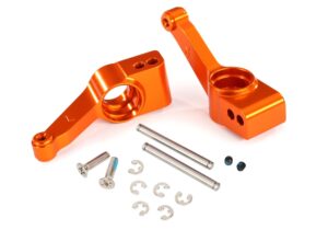 Orange Aluminum Axle Carriers (L&R) - Traxxas 1952T