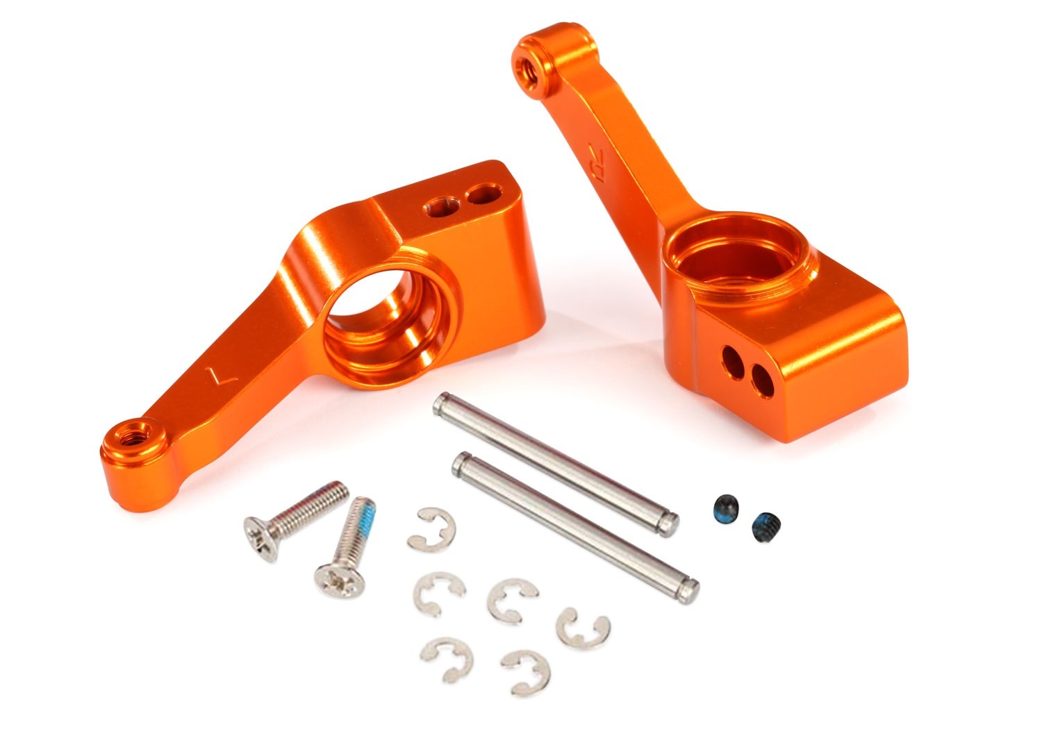 Orange Aluminum Axle Carriers (L&R) - Traxxas 1952T