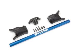 Blue Aluminum Chassis Brace Kit & Hardware - Traxxas 6730X