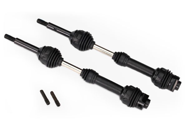 Steel Rear CV Driveshafts (2) - Traxxas 6852R