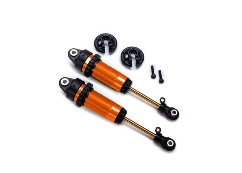 1/10 Orange Aluminum XX-Long GTR Shocks (2) - Traxxas 7462-ORNG