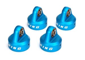 King Shocks Aluminum GTR Shock Caps (4) - Traxxas 8457