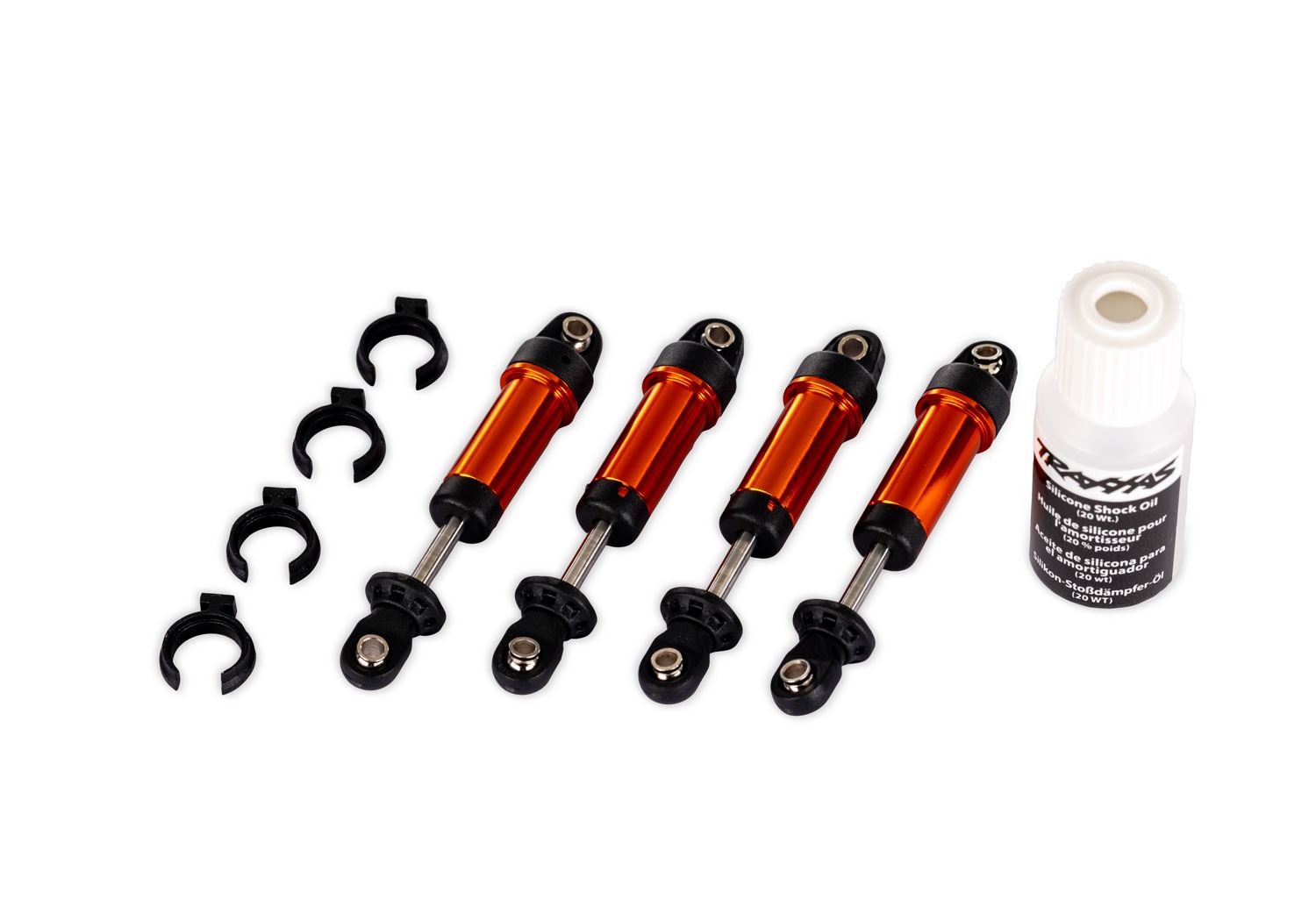 Traxxas Shocks GTM Aluminium Orange - TRX-4M - 9764-ORNG