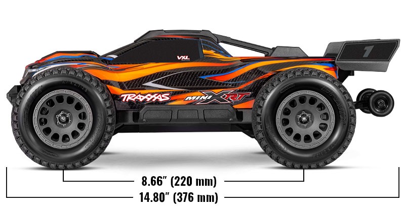 Traxxas Mini XRT Red Traxxas Mini XRT VXL-3s RC Car Red 4 Traxxas Mini XRT VXL-3s RC Car Red