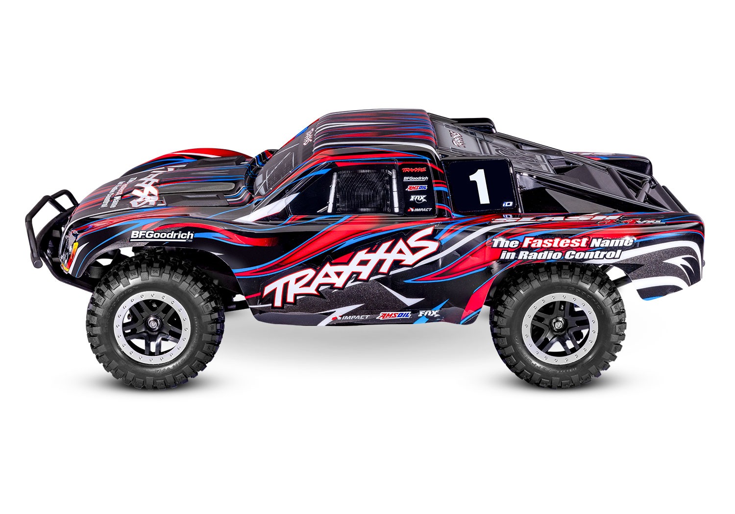 Remote control short course truck.