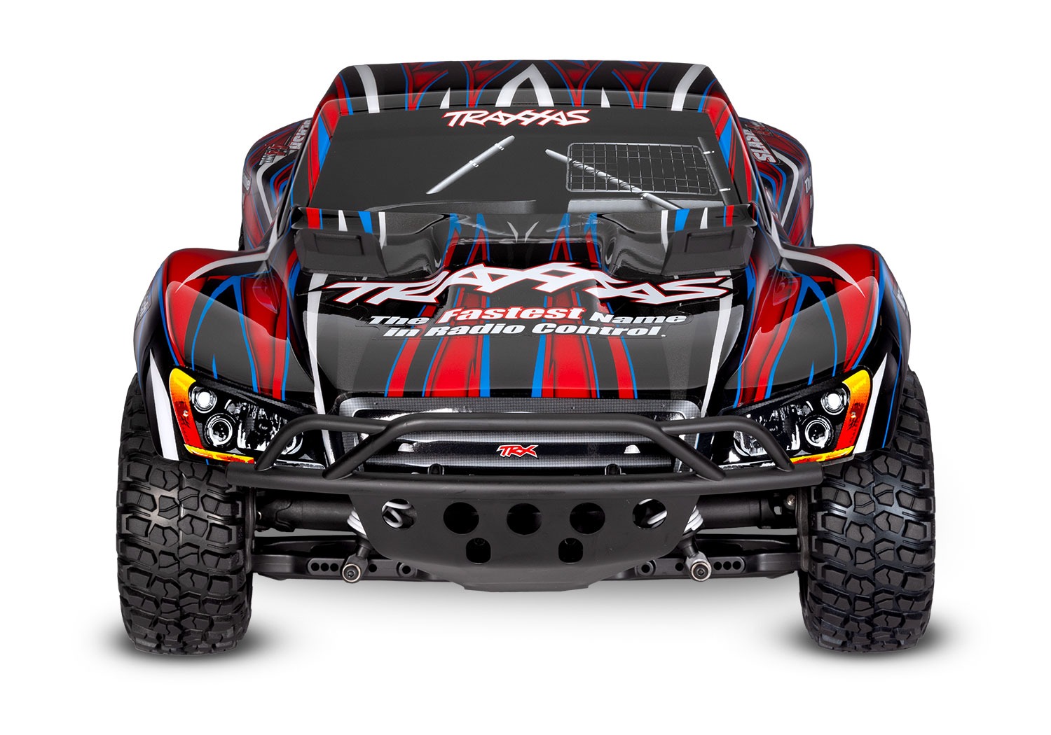 Red remote control short course truck