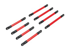 Traxxas TRX-4M Suspension Link Set Red Aluminum