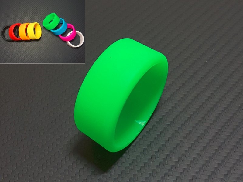 Vigor High Grip Steering Pad for Sanwa & Futaba (Roheline) 1 Vigor High Grip Steering Pad for Sanwa & Futaba (Green)