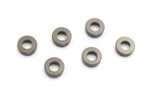 Washer 2mm (6) - Gun Metal - Kyosho