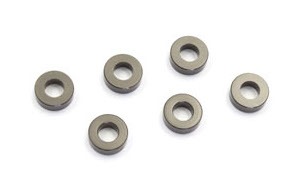 Scheibe 2 mm (6) - Gun Metal - Kyosho 1 Washer 2mm (6) - Gun Metal - Kyosho