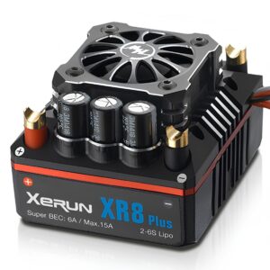 XeRun XR8 Plus 150A Sensored Brushless ESC 1:8 Cars