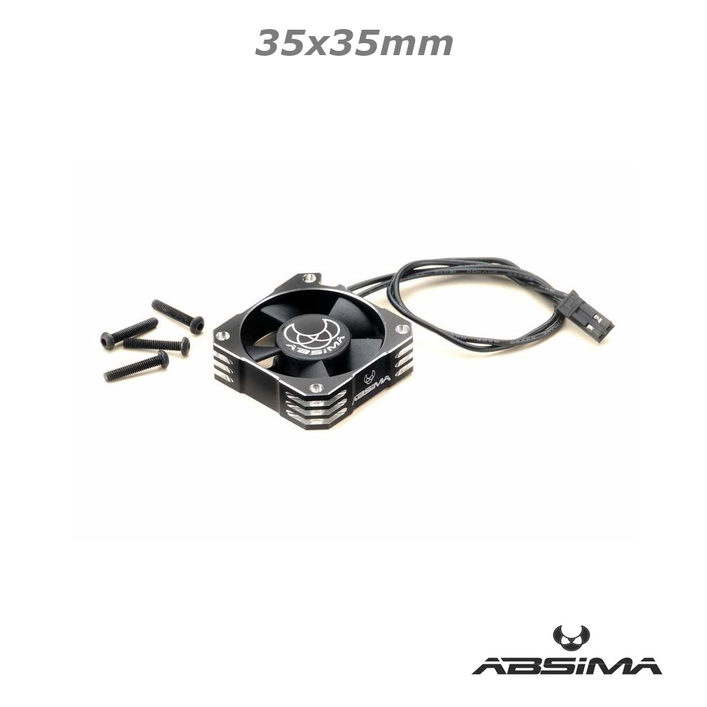 Absima Lüfter 35 mm Alu 2 Absima Lüfter 35 mm Alu