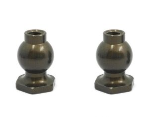 Balls (Flange) 7.8mm (2) - Hard Coated alum 7075-T6 - MP11 - T-Work's