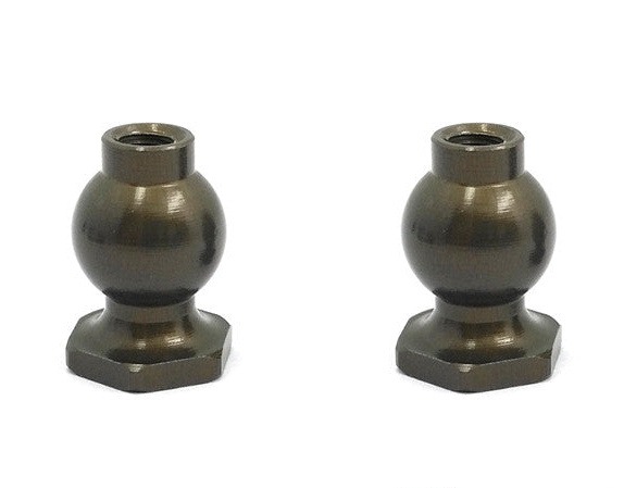 Balls (Flange) 7.8mm (2) - Hard Coated alum 7075-T6 - MP11 - T-Work's 1 Balls (Flange) 7.8mm (2) - Hard Coated alum 7075-T6 - MP11 - T-Work's
