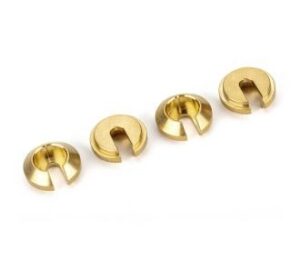 Brass Lower Spring Retainers (4) - Traxxas 9761A