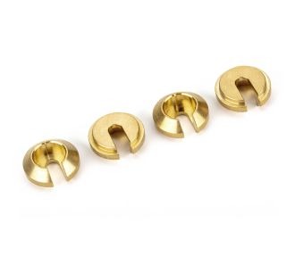 Brass Lower Spring Retainers (4) - Traxxas 9761A 1 Brass Lower Spring Retainers (4) - Traxxas 9761A