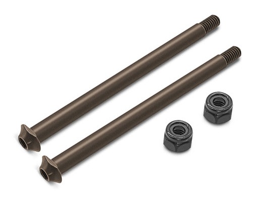 Hinge Pin Rear Outer 3.5x48.2mm (2) - Steel - MP10 | MP11 - T-Work's 1 Hinge Pin Rear Outer 3.5x48.2mm (2) - Steel - MP10 | MP11 - T-Work's