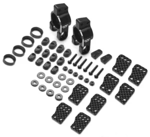 Hubs Rear (2) - 7075-T6 Alum. - MP11 - T-Work's