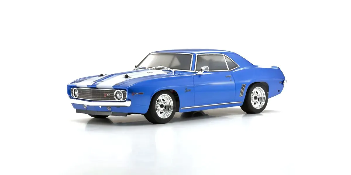Kyosho 1969 Chevrolet Camaro Z/28 Le Mans Blue - Fazer Mk2 FZ02 - 1:10 4WD RTR RC Car